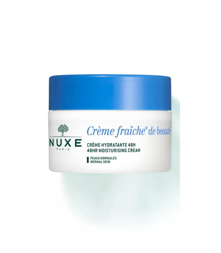 NUXE CRÈME FRAÎCHE DE BEAUTÉ 50ML HYDRATANTE APAISANTE 48 H PEAUX SENSIBLES-NORMALES