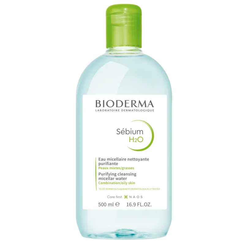 BIODERMA SEBIUM H2O 500ML SOLUTION MICELLAIRE
