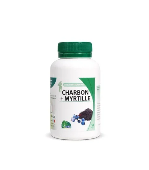 CHARBON+MYRTILLE 120 GÉLULES