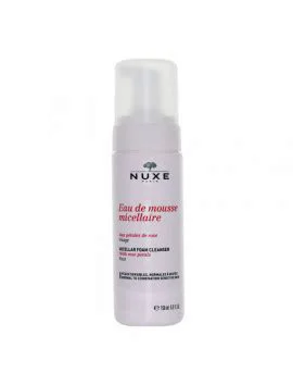 NUXE EAU DE MOUSSE MICELLAIRE PETALES ROSE…