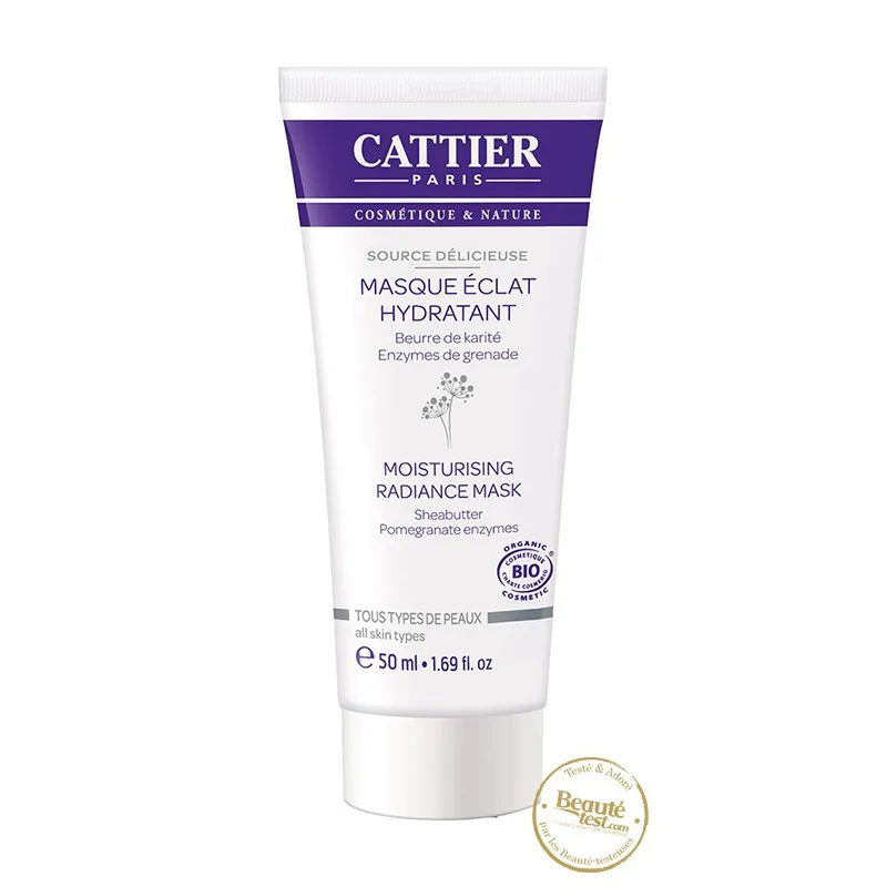CATTIER SOURCE PRECIEUSE – MASQUE ECLAT HYDRATANT 50ML