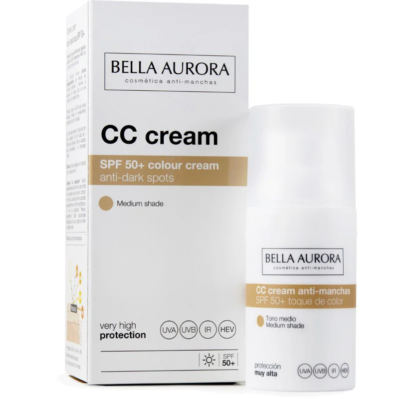 BELLA AURORA CC crème anti-taches SPF50…