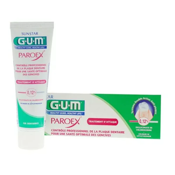 GUM Dentifrice Paroex 75ml
