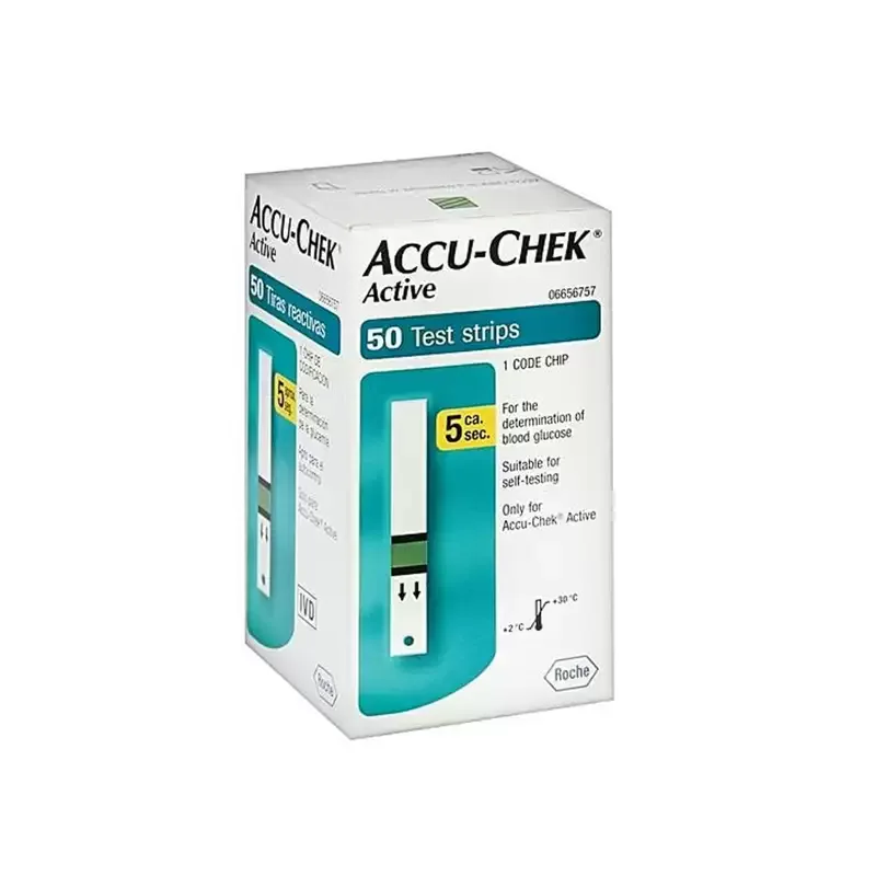 ACCU-CHEK ACTIVE BANDELETTES /50