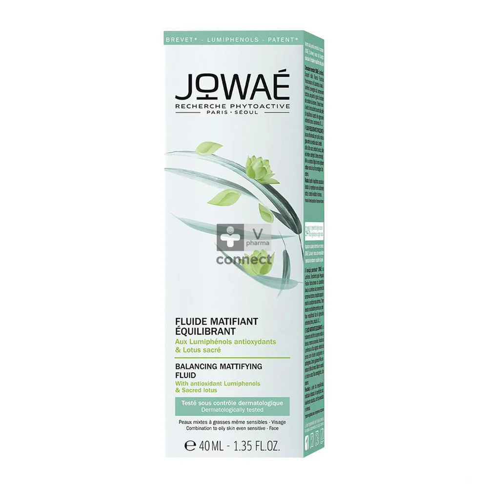 JOWAÉ FLUIDE MATIFIANT ÉQUILIBRANT 40 ML