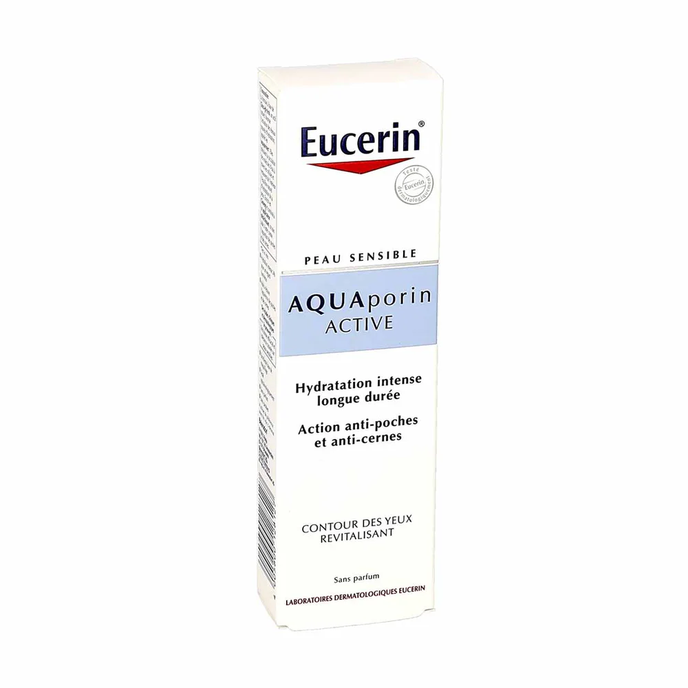 EUCERIN AQUAPORIN ACTIVE CONTOUR DES YEUX REVITALISANT 15 ML + TROUSSE OFFERTE
