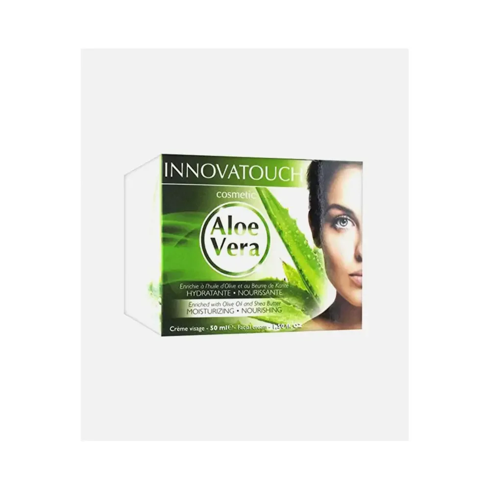 INNOVATOUCH ALOE VERA CREME VISAGE POT 50ML