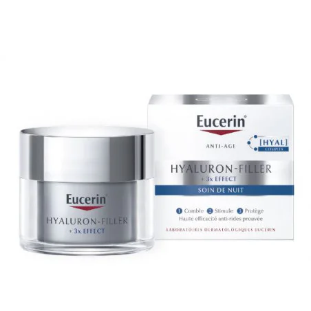 EUCERIN HYALURON-FILLER SOIN ANTI-RIDES NUIT (50ML)