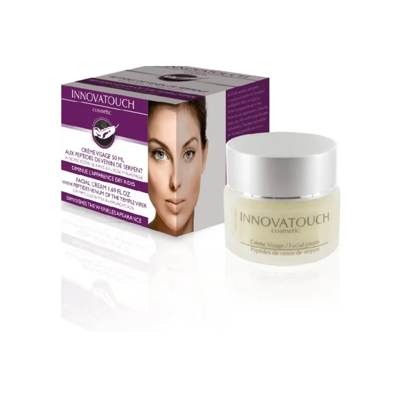 INNOVATOUCH CRÈME VISAGE ANTI-RIDES VENIN DE SERPENT 50ML