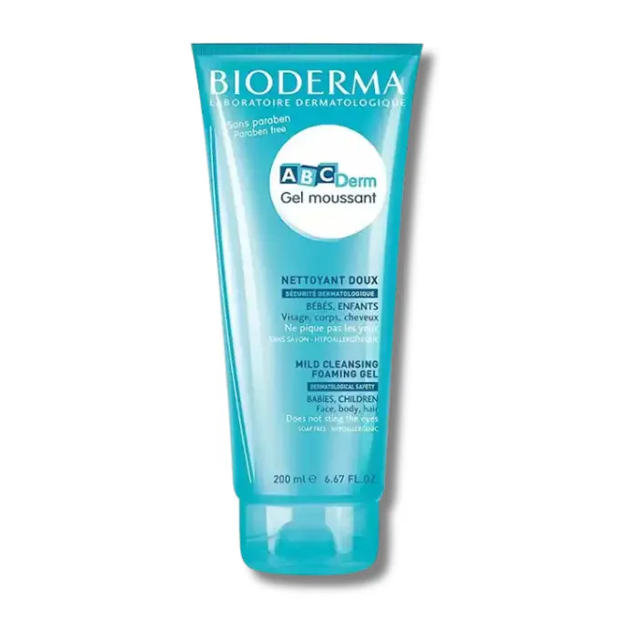 ABCDERM GEL NETTOYANT MOUSSANT DOUX 200ML
