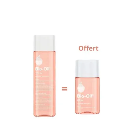BIO-OIL HUILE REGÉNÉRANTE 125ML + BIO-OIL HUILE 60ML ET TROUSSE OFFERTS