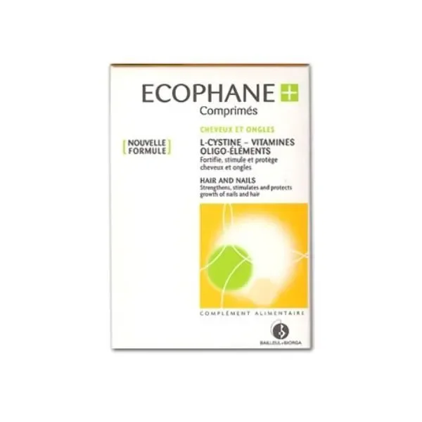 ECOPHANE BEAUTÉ & ECLAT CHEVEUX ET ONGLES 60 COMPRIMÉS
