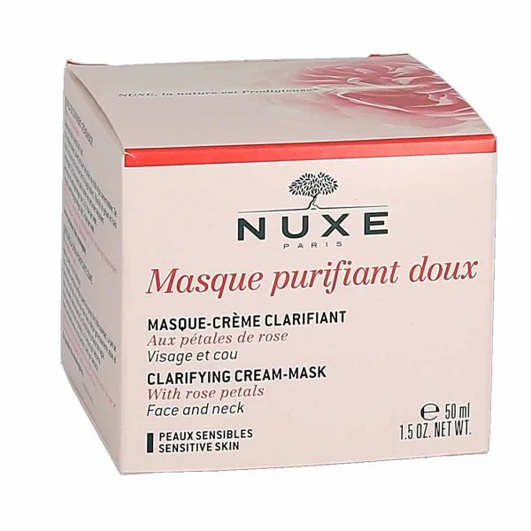 NUXE MASQUE PURIFIANT DOUX PETALES ROSE 50ML