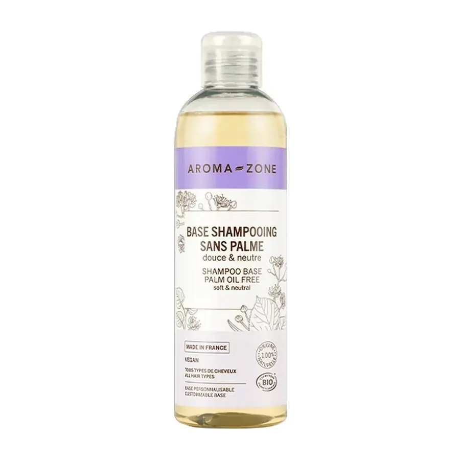 *BASE SHAMPOING NEUTRE BIO SANS PALME – AROMA ZONE