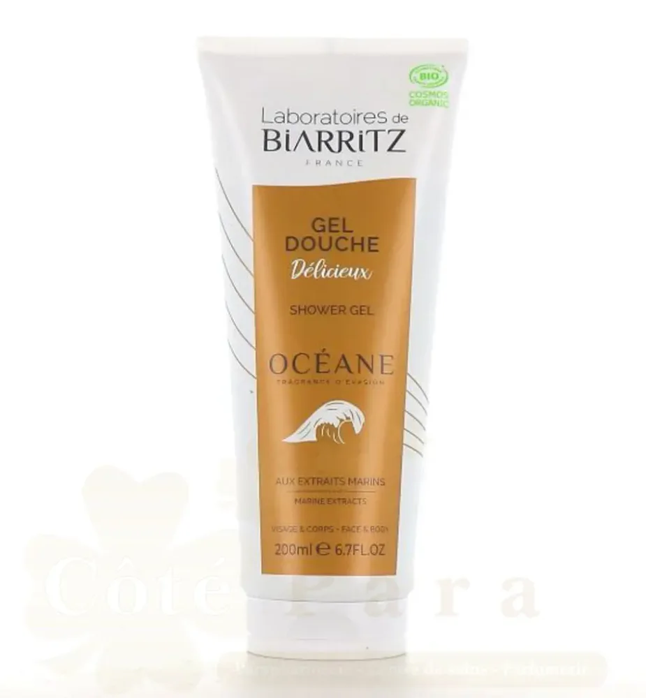 BIARRITZ GEL DOUCHE OCEANE BIO 200 ML