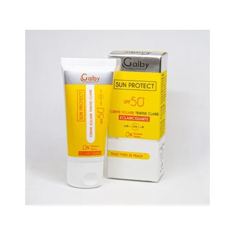GALBY CREME ECLARCISSANTE SPF50+ WATER PRO+ SANS PARFUM ET SANS PARABENE