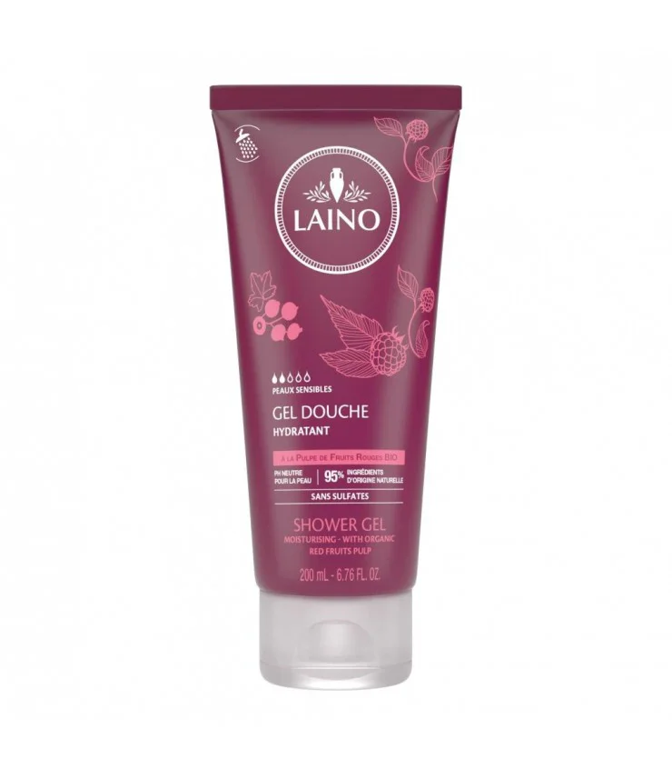 GEL DOUCHE HYDRATANT FRUITS ROUGES 200ML