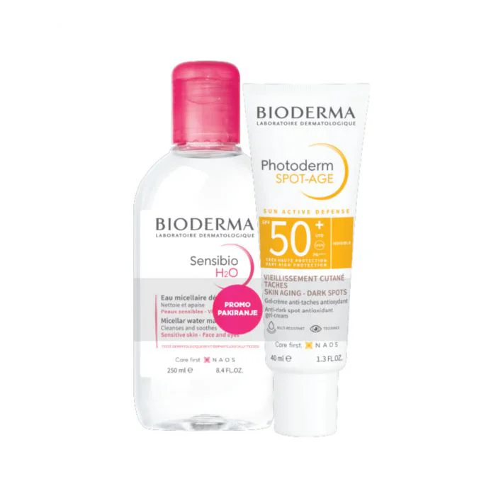 BIODERMA Photoderm SPOT-AGE SPF50++ 40ml+ Sensibio H2O