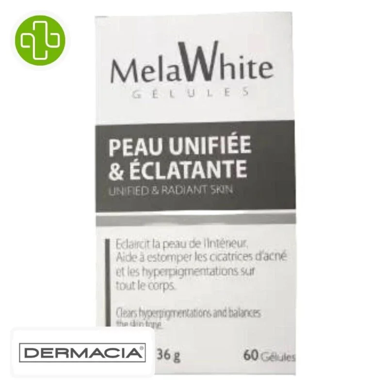 *Dermacia MelaWhite Peau Unifiée & Éclatante – 60 Gélules*