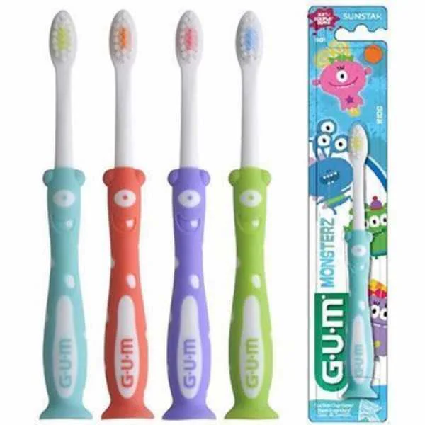 GUM BROSSE A DENT Monster Kids 3 à 6 ans