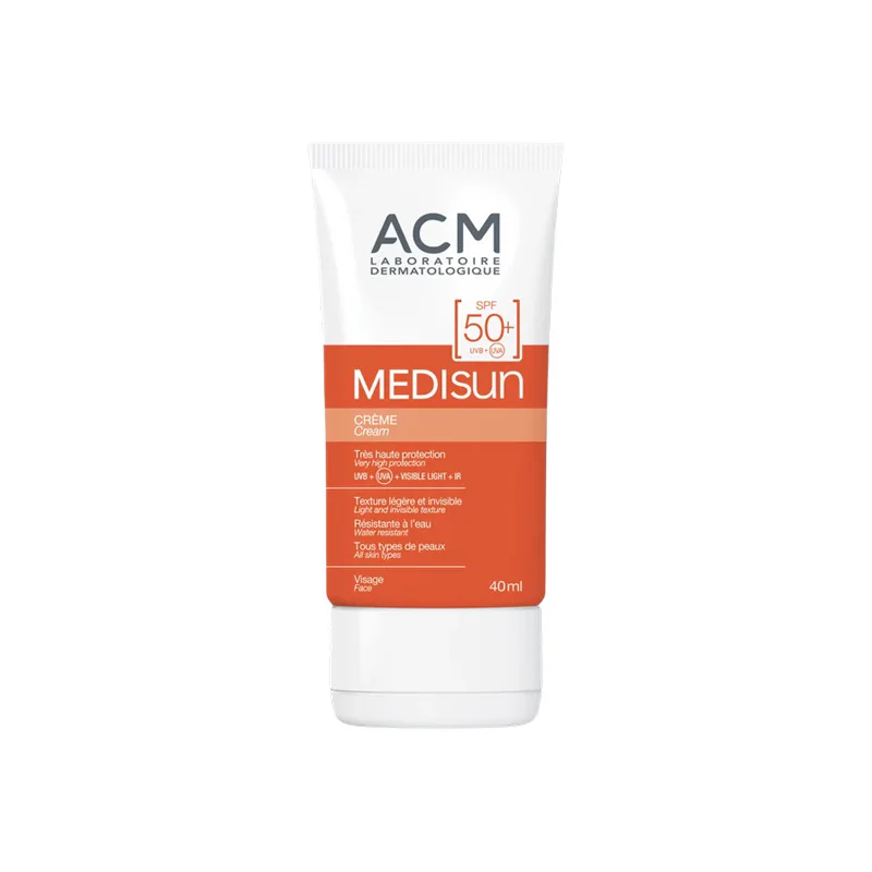 *ACM MEDISUN CREME SOLAIRE INVISIBLE SP50+ 40ML*