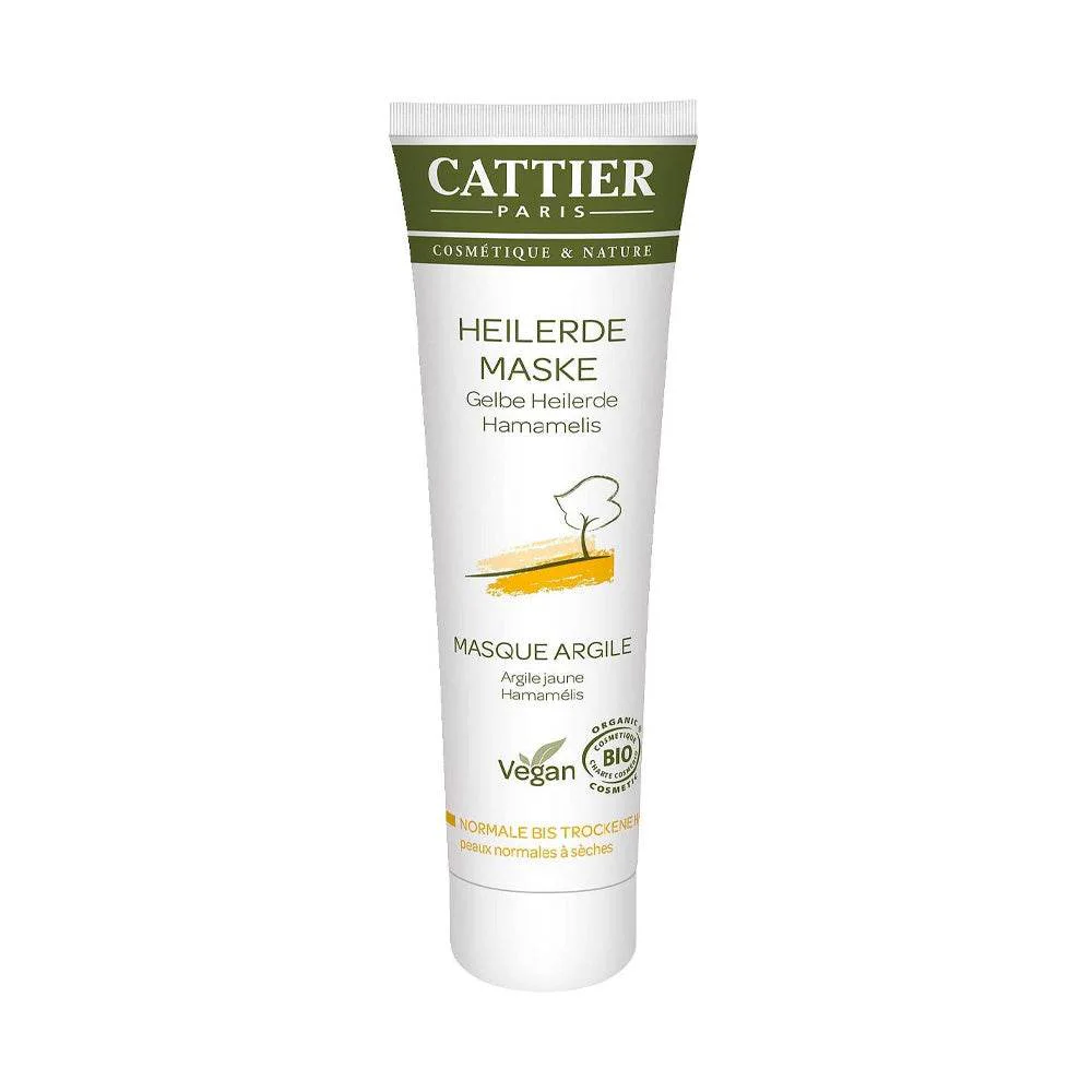 CATTIER MASQUE A L’ARGILE JAUNE 100ML