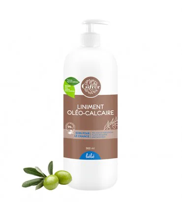 GIFRER LINIMENT OLEO-CALCAIRE HUILE OLIVE EXTRA FL POMPE 900 ML