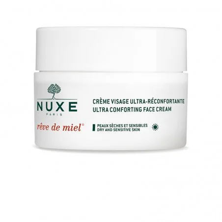 NUXE REVE DE MIEL CREME VISAGE ULTRA-RECONFORTANTE JOUR 50ML PEAUX SÈCHES ET SENSIBLES