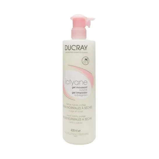 Ducray – Ictyane gel moussant surgras – 400 ml