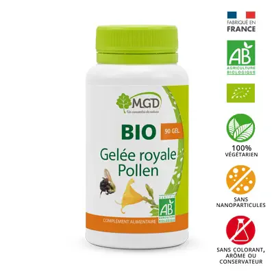 BIO GELÉE ROYALE POLLEN 90 GÉLULES
