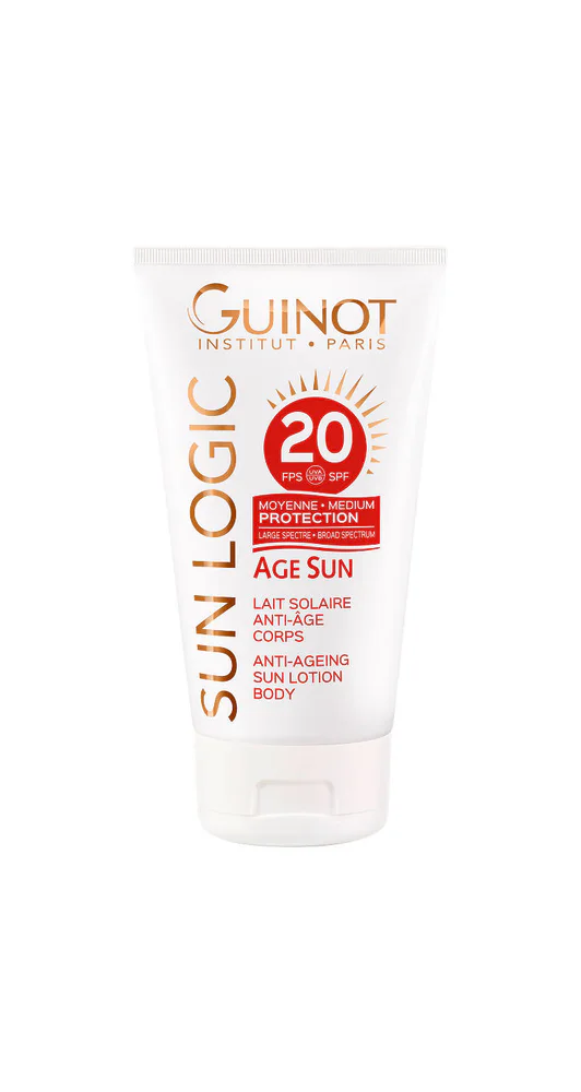 GUINOT SUN LOGIC AGE SUN LAIT CORPS SPF20 150ML