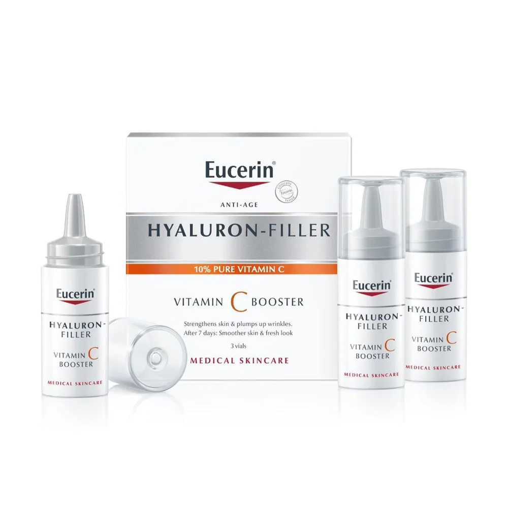 EUCERIN HYALURON-FILLER VITAMIN C BOOSTER 8ML X3