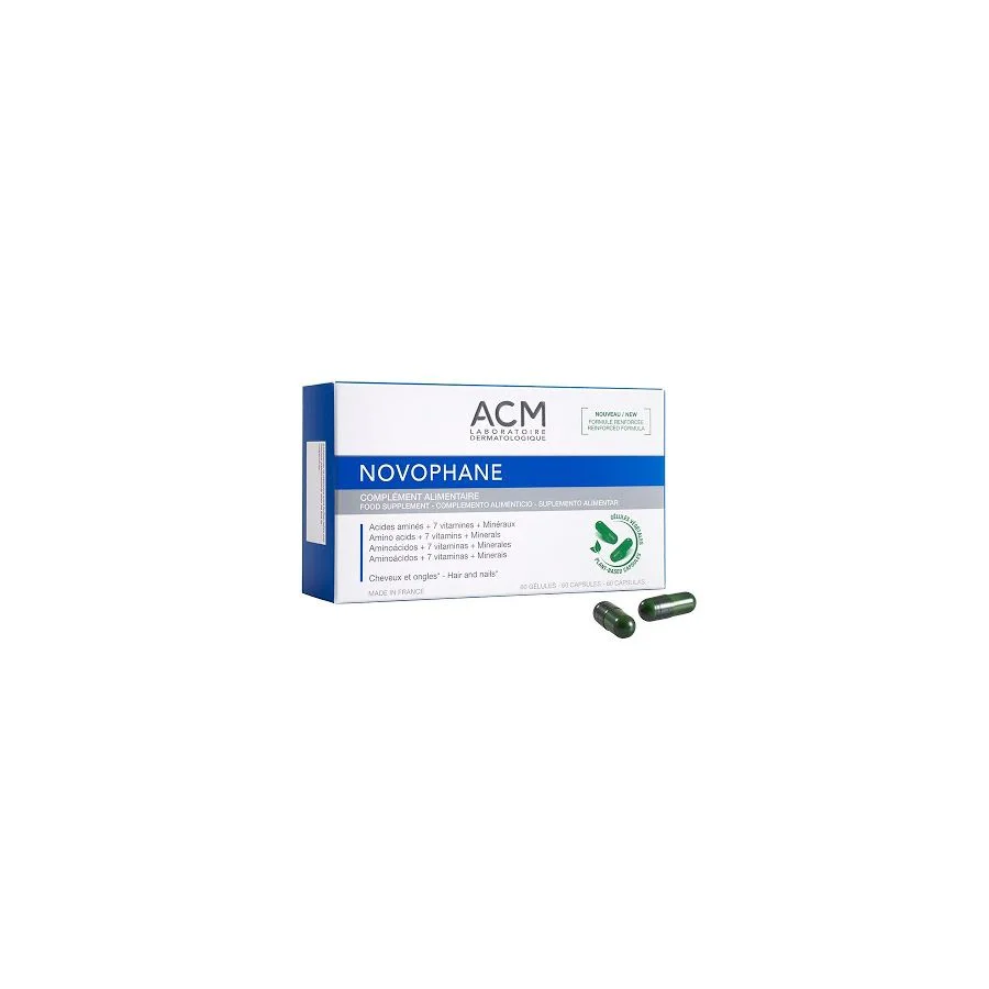 ACM Novophane ongles et cheveux – 60 capsules