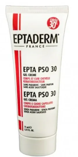 Eptaderm Epta Pso 30 Crème Cuir Chevelu-Corps – 75 ml