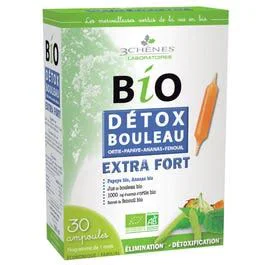 BIO DETOX BOULEAU EXTRA FORT 30 AMPOULES