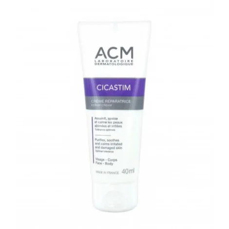 ACM Cicastim crème réparatrice apaisante visage et corps 40ml