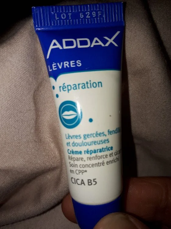 ADDAX CICA B5 LEVRES CREME REPARATRICE