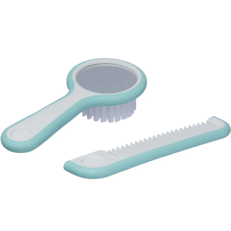 BROSSE MIROIR ET PEIGNE SAILOR BLEU