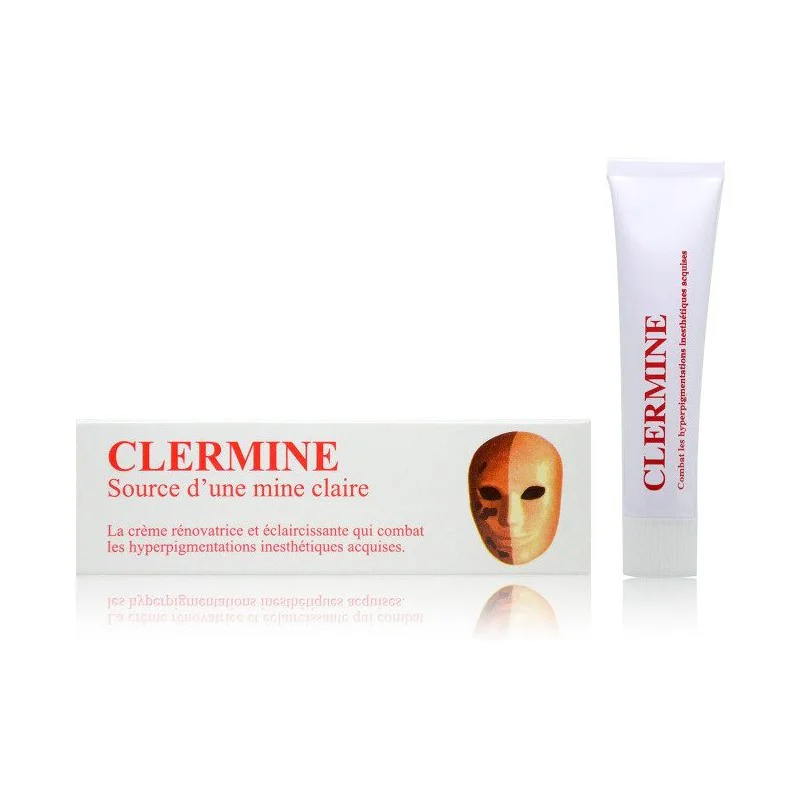DERMO SOINS CLERMINE CRÈME RÉNOVATRICE ET ÉCLAIRCISSANTE 30G