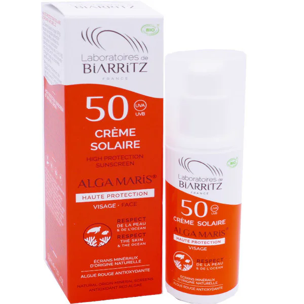 BIARRITZ ALGA MARIS CREME SOLAIRE VISAGE…