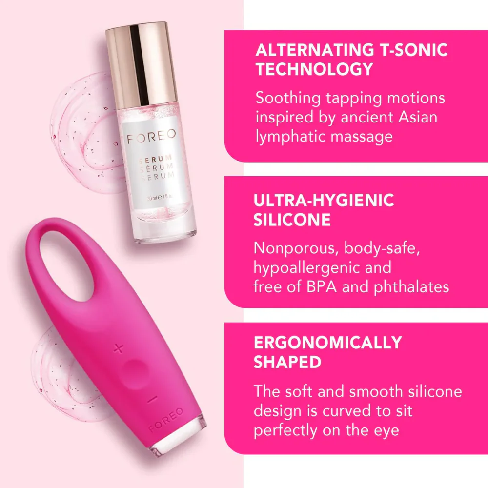 FOREO IRIS EYE MASSAGER MAGENTA F5555