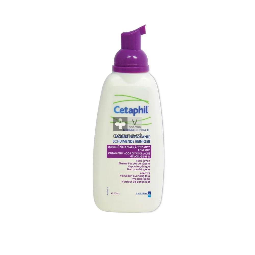 CETAPHIL DERMACONTROL MOUSSE NETTOYANTE 235 ML