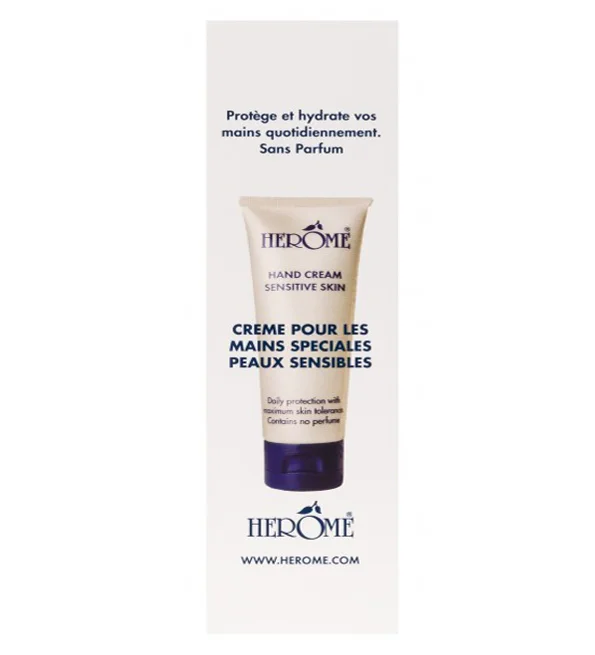 Herôme Crème Mains Peaux Sensibles – 75 ml