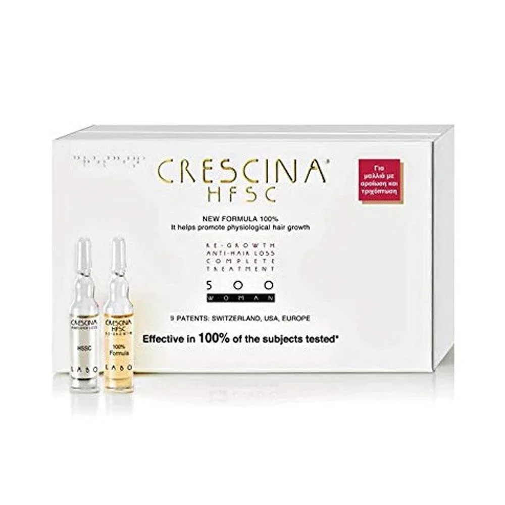 **CRESCINA HFSC TRANSDERMIC COMPLETE TREATMENT 500 WOMAN 10+10*3.5ML MA00820**