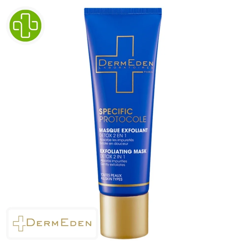 DERMEDEN MASQUE EXFOLIANT DETOX 50ML