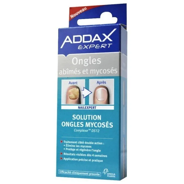 Addax Expert Solution Ongles Mycosés – Nouveau 4ml