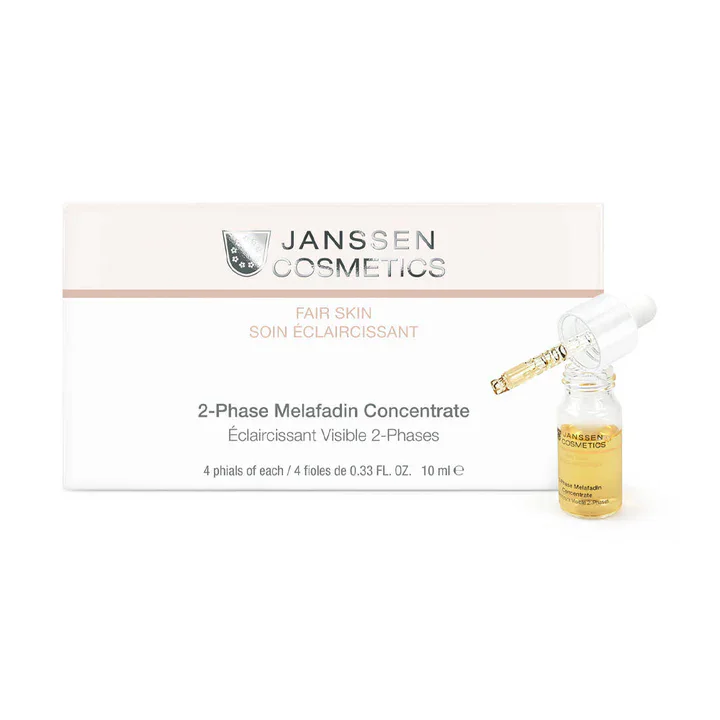 *JANSSEN COSMETICS ECLAIRCISSANT VISIBLE 2 PHASES 4*10ML*