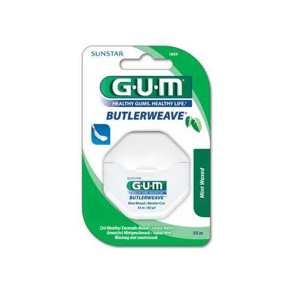 GUM Fil Dentaire ButlerWeave Mentholé…