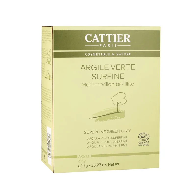 CATTIER ARGILE VERTE FINE 1KG
