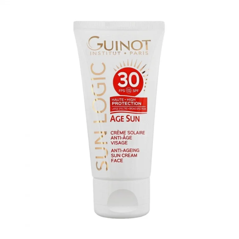 GUINOT SUN LOGIC CREME SOLAIRE ANTI AGE VISAGE SPF30 50ML